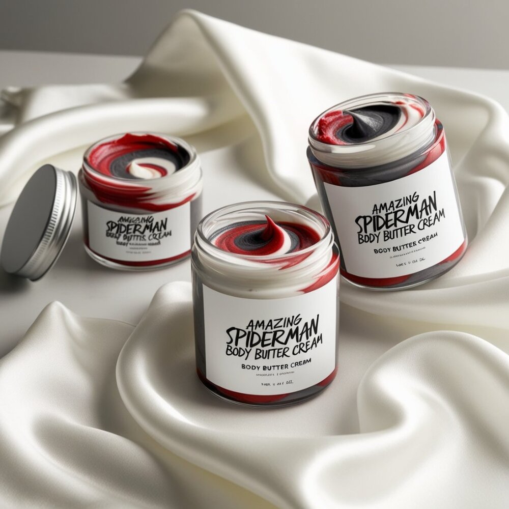 Amazing Spiderman Body Butter Cream